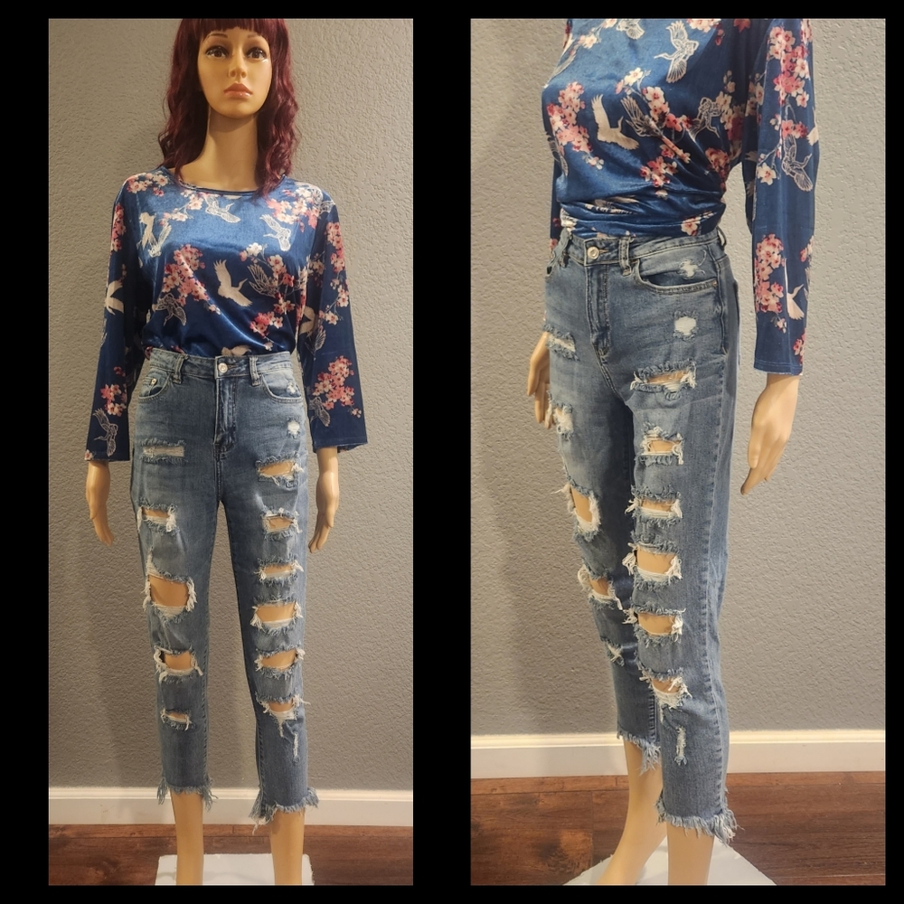 Distressed Jeans